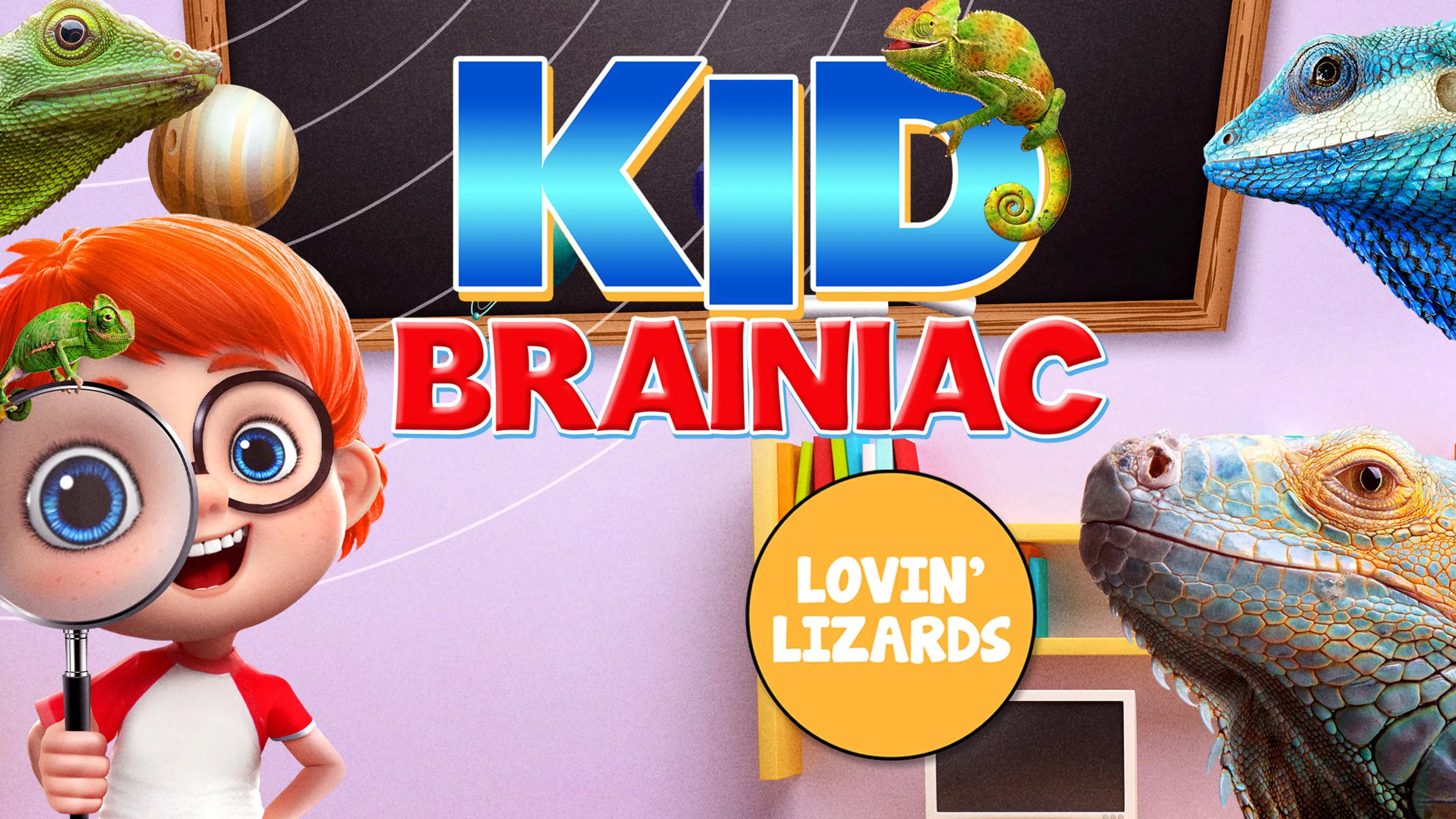 Kid Brainiac: Lovin' Lizards poster